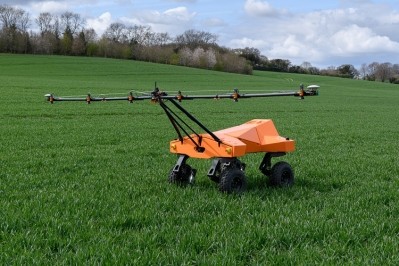 'Per plant farming' means gathering data on every single plant in a field to be able to treat them individually. Image source: The Small Robot Company