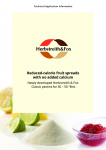 Less sugar, fuller fruity flavour